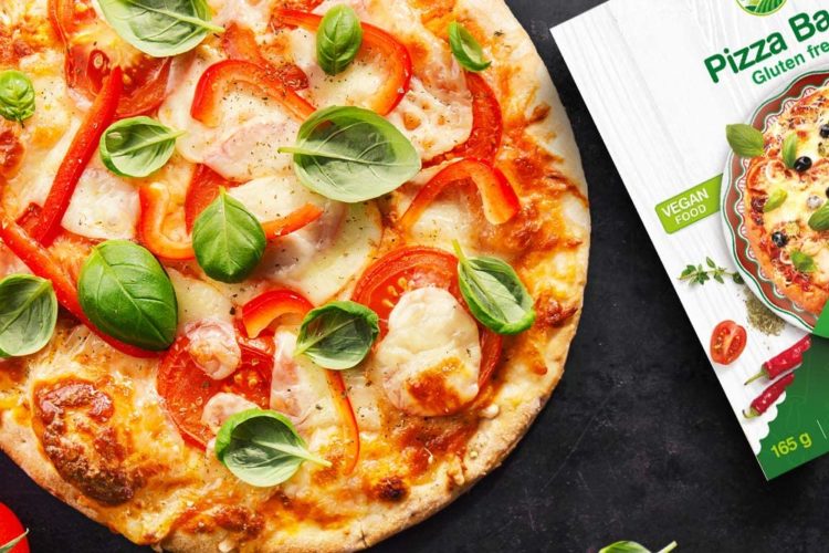 Veggie&Nature - Mezcla para bases de pizza vegana sin gluten, 165 g (5 paquetes)