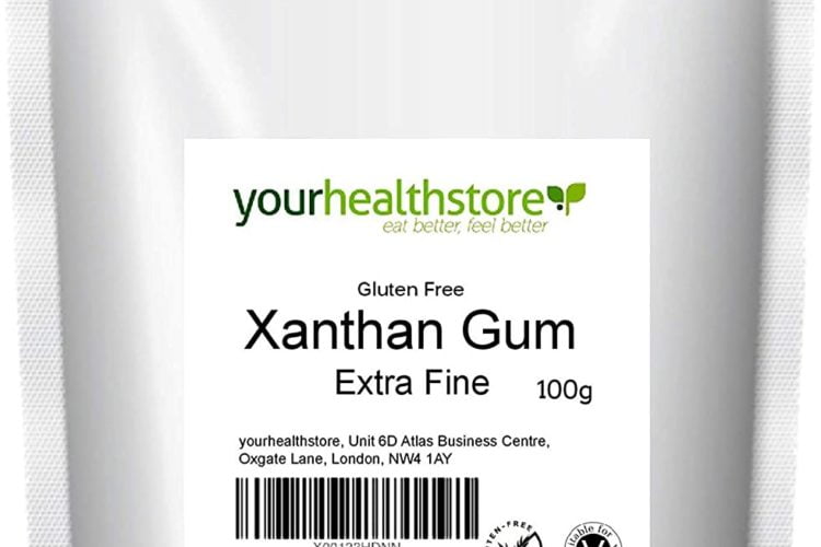 Yourhealthstore Premium Gum Xantán sin gluten 100 g, polvo extra fino (bolsa reciclable)