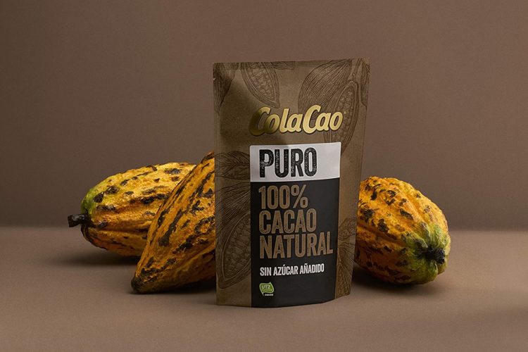 ColaCao Puro:100% Cacao Natural y Sin Aditivos - 250g